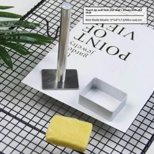 Mold Ép Bằng Thép Không Gỉ Hình Trái Cây Dứa Hình Chữ Nhật Hình Trái Tim Dùng Để Nướng Tại Nhà Dụng Cụ Nấu Ăn Nhà Bếp