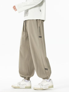 Quần Dài Thể Thao Nam Mùa Xuân Thu 2025 Quần Dài Thể Thao Màu Xám Mỏng Quần Dài Thể Thao Thường Ngày Rộng Rãi Đa Năng