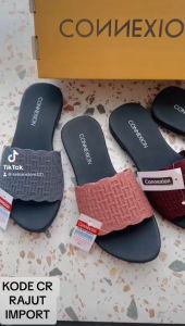 Sandal Slop Wanita Rajut: Gaya Kasual & Nyaman