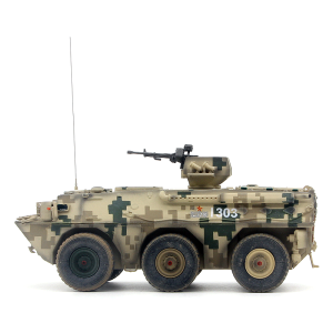 UNISTAR | Wheeled Armored Personnel Carrier ZSL-92A 6 Wheels Desert Digital Model 1/72
