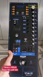 Mạch Công Suất Loa Kéo 16cm x40cm Bluetooth 5.0 âm thanh chất lượng cao