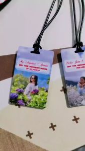Customized Bag Tag PVC ID / CARD PRINTING BACK TO BACK (ATM SIZE)