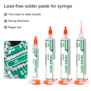 SAC0307/SAC305 Precision Chip Repair Soldering Lead-free High-temperature Solder Paste SMT Patch Meedle Cylinder Solder Paste