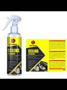 CHEESEFUN STORE Car Roof Cleaner & Interior Washfree Fabric Roof Foam Decontamination Cleaner 256ML
