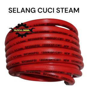 SELANG CUCI STEAM MOTOR DAN MOBIL SELANG STEAM 2900 PSI