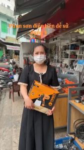 Máy phun sơn diện công suất cao Zhanzhi YZ450 ( 850W Phun PU gỗ phun sơn dầu phun sơn tường)