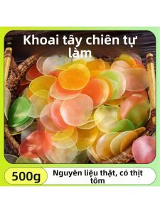 Bánh Khoai Tây Hình Tôm Thiên Nhiên Nguyên Bản