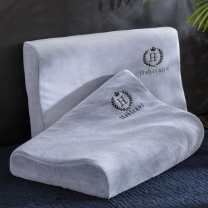 Memory Foam Pillow Covers Coral Fleece Latex Milk Velvet Pair Single Person Bedding Covers Breathable Washable Protector