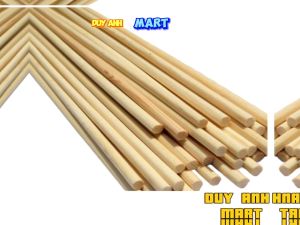 Que Tre Tròn Đa Năng Φ 4mm/5mm/6mm  Mô Hình Thủ Công Trang Trí Đồ Trang Trí Nội Thất