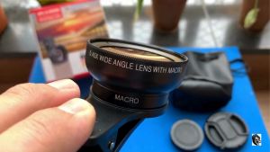 FAST DELIVERY APEXEL Lensa Hp Fotografi Zoom Jernih 2 in 1 Macro 12.5X Super Bokeh Wide Angle 0.45X