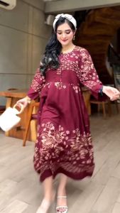 DASTER VIRAL TERBARU - DASTER CHIBI JUMBO MOTIF - DRESS BUSUI BUMIL