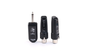 SHALANRA MR2 ระบบไมโครโฟนไร้สาย 48V XLR ไมโครโฟนแบบมีสายแบบไร้สายสำหรับ Dynamid/ คอนเดนเซอร์ไมโครโฟน