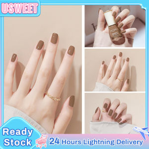 New Nail Polish Fine Flash No-Naking Nail Polish Oily Nail Polish New Type Non Peelable Non Baked Durable Odor Free Natural And Fast Drying Non-Peelable Transparent Nail Polish Nude Color