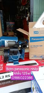 Máy bơm tăng áp lực nước 125w PANASONIC nhập khẩu INDONESIA và 150w SHINING bơm tăng áp lực nước từ 100w125w150w200w240w cảm biến dòng chảy không gây tiếng ồn - Lazada