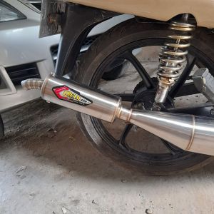 Knalpot racing Creampie Fiz r force F1 suara garing gurih