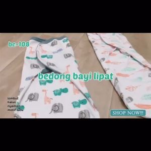 Bedong Bayi / Bedong Lipat Bayi Baby Leon / Bedong Bayi Instant Tempel
