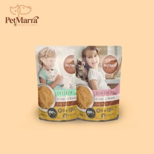 PetMarra Fine Pates Kitten Wet Food Pouch Until Ages 12 months old Chicken 80g - PetMate