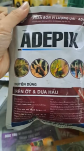 (Gói 100gr) Phân Bón Vi Lượng ADEPIX DUBAI - Chuyên dùng trên ớt và dưa hấu