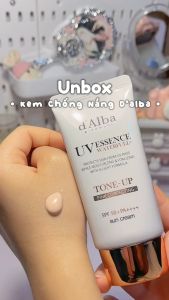Kem chống nắng dAlba nâng tông da Waterfull Tone-up Sun Cream SPF 50+ 50ml 【Hàng thật】
