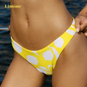 LIMONE | Printed Lemon Series Bow Strap Bikini