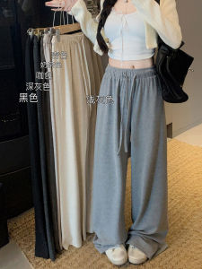 Quần Ống Rộng Xếp Nếp Thường Ngày Cho Nữ Quần Dài Ống Đứng Quần Dài Quần Ống Rộng Quần Dài Phong Cách Hàn Quốc Mùa Thu