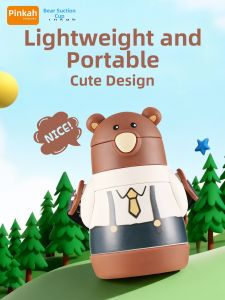 pinkah | Child-safe Stainless Steel Kids Thermos Easy Carry