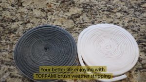 Self-adhesive door and window brush strip sealing wool strip soundproof and windproof strip