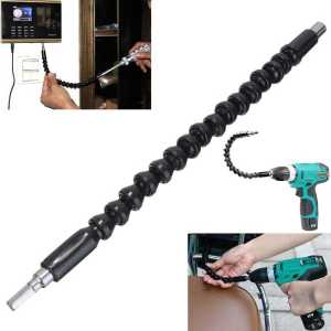 Selang Flexible Bor / Screwdriver Flexible Extension Drill / Kepala Obeng Fleksibel 1/4 300mm / Sambungan Obeng Fleksibel Flexible Mesin Bor Serbaguna