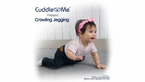 Cuddleme Crawling Jegging Celana Dengan Pelindung Lutut untuk Bayi Merangkak Celana Knee Protector