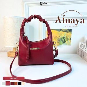 GFR - Ainaya By Gabia Tas Selempang mini simpel terbaru/tas wanita bahan kulit sintesis