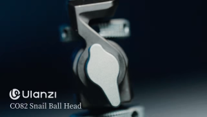 Ulanzi CO82 Adjustable Damping Ball Head Flat-Head Knob 360° Rotation with 1/4" Mount for Tripod Camera Livestreaming Vlog Shot