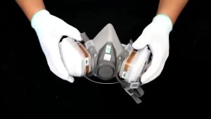 7 in 1 Original 6200 Half Face Painting Spraying Respirator Gas Mask Suit Safety Work Filter