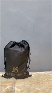 Tas Selempang Wanita Import Sling Bag Seven Meow Kulit Pu Beludru Crossbody Bag Cewek