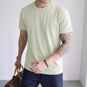 SAUNDU | Cool Feeling Cotton Short Sleeve T-shirt