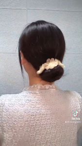 Hàn Quốc Hình Hoa Búi Tóc Củ Tỏi Kẹp Nơ Buộc Tóc Dụng Cụ Quấn Tạo Mẫu Cho Cô Nàng Lười Buộc Phụ Kiện