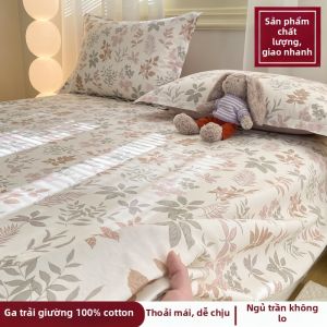 WUYINLIANGPIN | Ga trải giường in họa tiết cotton