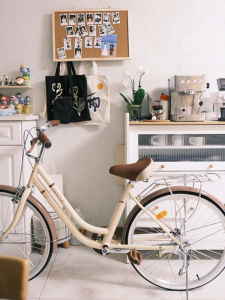 Fujida Work Clothing Bicycle Speed Change Retro Womens Japanese-Style Lightweight College Student Campus City Scooter