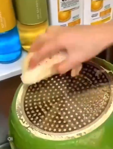 Unbleached natural loofah kitchen household scouring pad does not damage the pot loofah