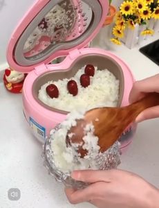 Centong Nasi Kelinci Imut Sendok Nasi Rabbit Lucu Berdiri Anti Lengket Serbaguna