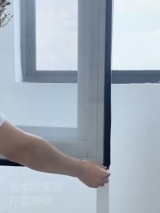 Keo dán lưới chống muỗi từ cửa sổ cát gia dụng Chất kết dính đa chức năng Mã hóa có thể tháo rời Làm dày Lưới dán lưới Velcro