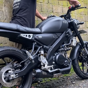 Knalpot Fullset  XSR155 Stainless I Original by Smoke Muffler