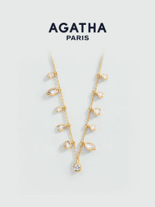 AGATHA | Elegant Sparkling French Design Locket Necklace