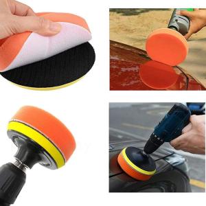 6Pcs Car Polishing Kit Polish Pad 3//4/5/6 Inch Car Polishing Disc Waxing Sponge Car Polisher Buffing For Car Accessories