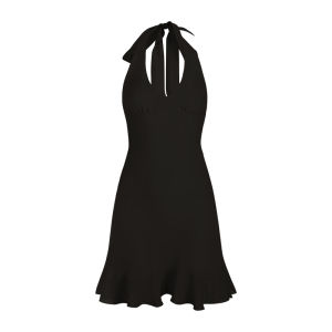 ชุดเดรสผ้าชีฟองสีแดง ชุดเดรสผู้หญิง ชุดเดรสคอวี ชุดเดรสแขนกุด ชุดเดรสทรงเอเข้ารูป ชุดเดรสฤดูร้อน ชุดเดรสสำหรับงานปาร์ตี้