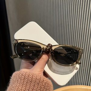 1pcs New Fashion Cat Eye Sunglasses Retro Luxury Irregular Oval Womens Sunglasses UV400