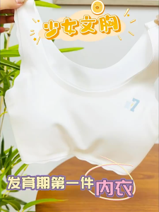 Áo lót lá su đúc mút liền không viền cho bé gái cấp 2 cấp 3 áo bra mút su đúc nguyên khối size 38-60kg