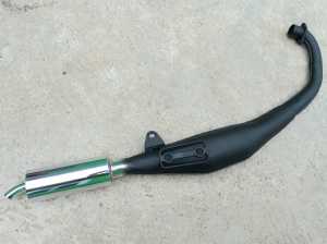 KNALPOT SATRIA HIU SATRIA LUMBA FULL SIRIP FULL PRESS SUARA GARING HIGH QUALITY