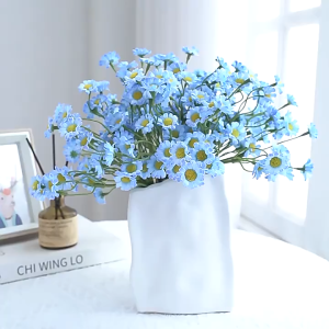 ดอกไม้ยิปโซ ช่อดอกเดซี่ ดอกไม้ปลอม ดอกเดซี่ประดิษฐ์ ตกแต่งหน้างาน พร็อพถ่ายรูป Faux Plants & Flowers