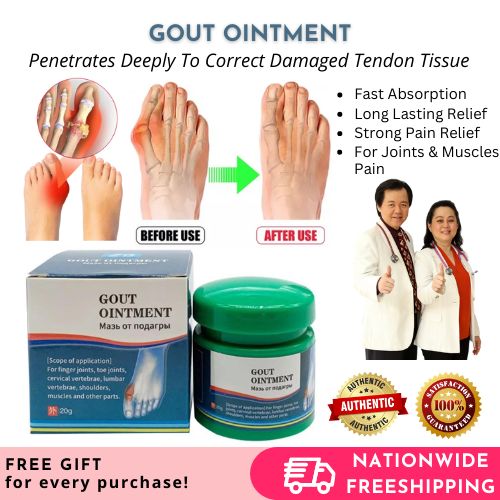 100% ORIGINAL Gout Ointment Cream Treatment Relief for Joint Knee Pain ...