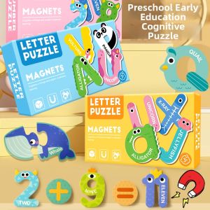 Educational Magnetic Matching Puzzle Toys 2 Pieces